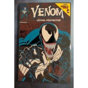 Marvel Venom Lethal Protector Comic Book Cover Enamel Pin New Spider-man